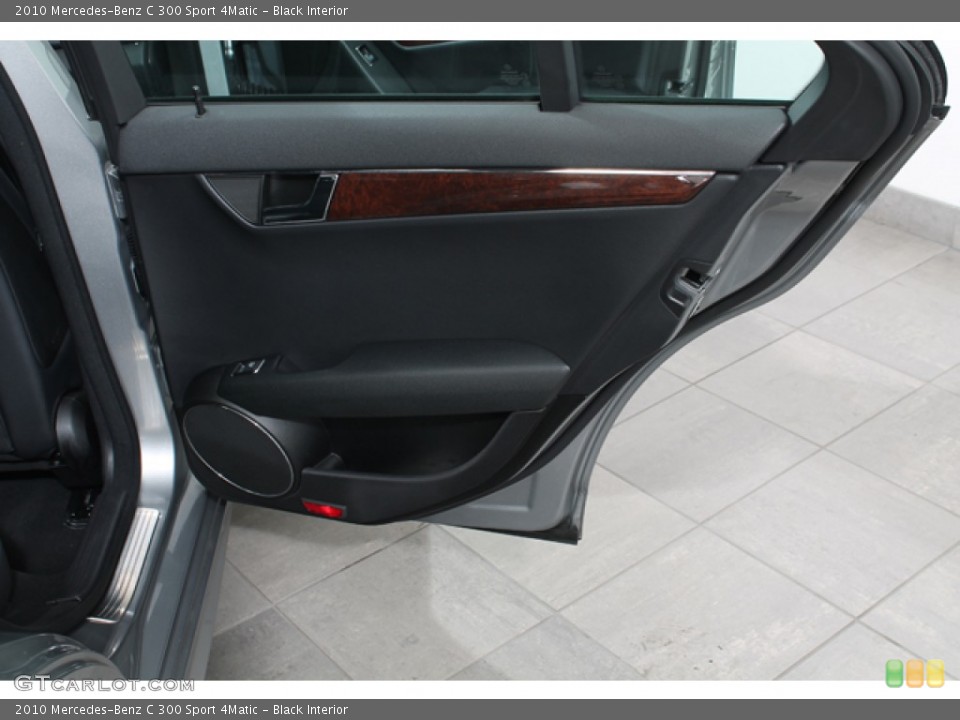 Black Interior Door Panel for the 2010 Mercedes-Benz C 300 Sport 4Matic #72905629