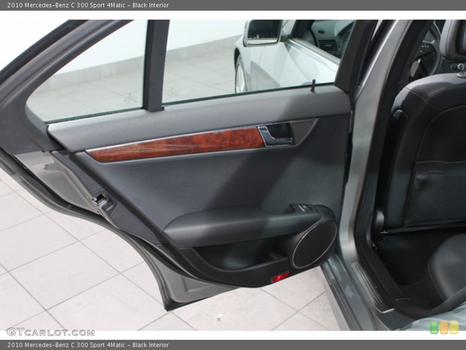 Black Interior Door Panel for the 2010 Mercedes-Benz C 300 Sport 4Matic #72905654