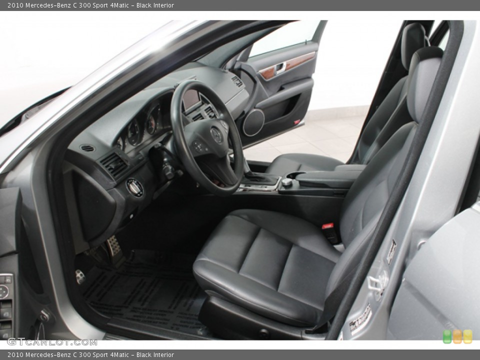 Black Interior Photo for the 2010 Mercedes-Benz C 300 Sport 4Matic #72905743