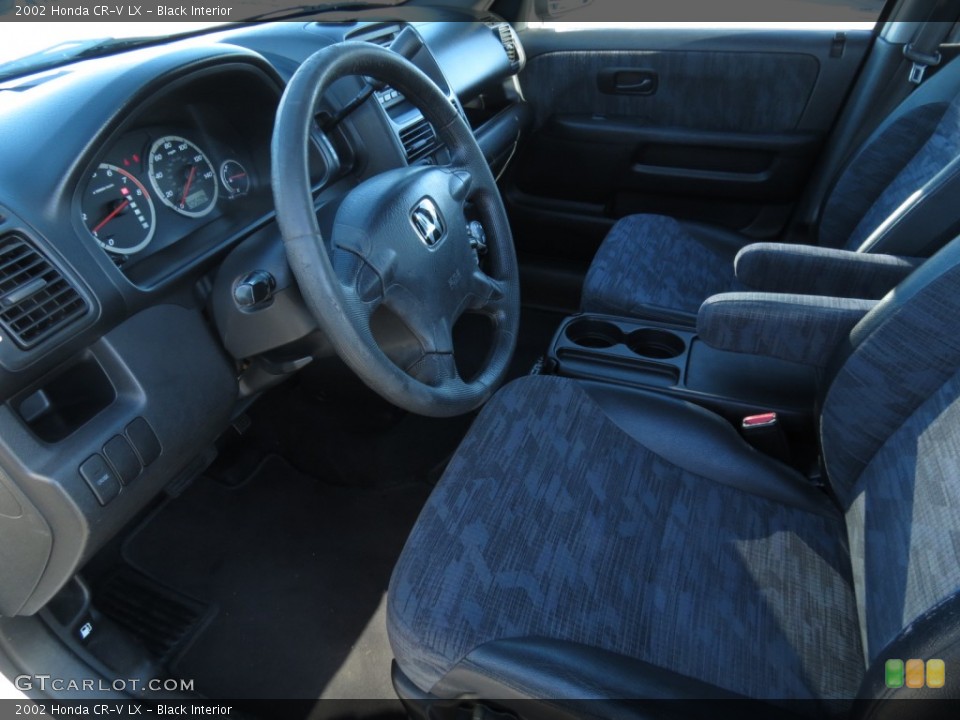 Black Interior Photo for the 2002 Honda CR-V LX #72907153