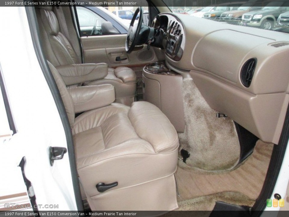 Medium Prairie Tan Interior Photo for the 1997 Ford E Series Van E150 Conversion Van #72907279