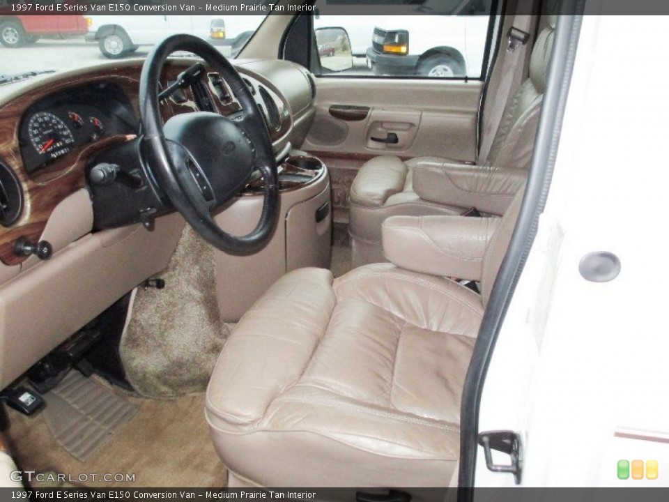 Medium Prairie Tan Interior Photo for the 1997 Ford E Series Van E150 Conversion Van #72907540