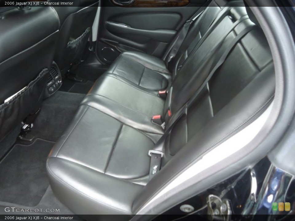 Charcoal Interior Rear Seat for the 2006 Jaguar XJ XJ8 #72907876
