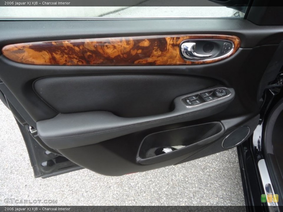Charcoal Interior Door Panel for the 2006 Jaguar XJ XJ8 #72907896