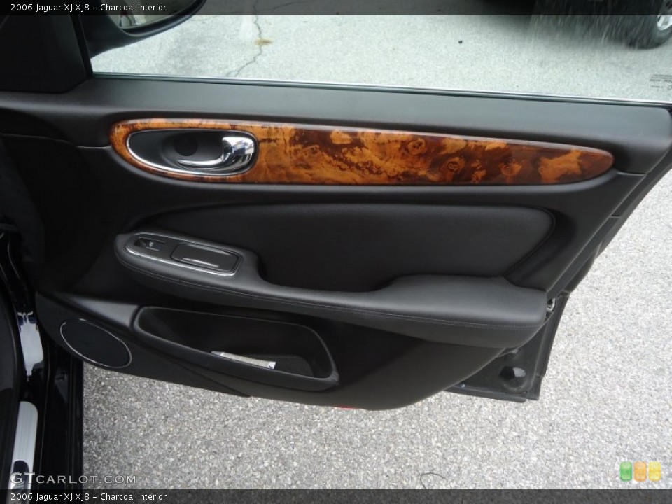 Charcoal Interior Door Panel for the 2006 Jaguar XJ XJ8 #72907918