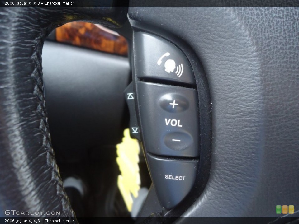 Charcoal Interior Controls for the 2006 Jaguar XJ XJ8 #72908245
