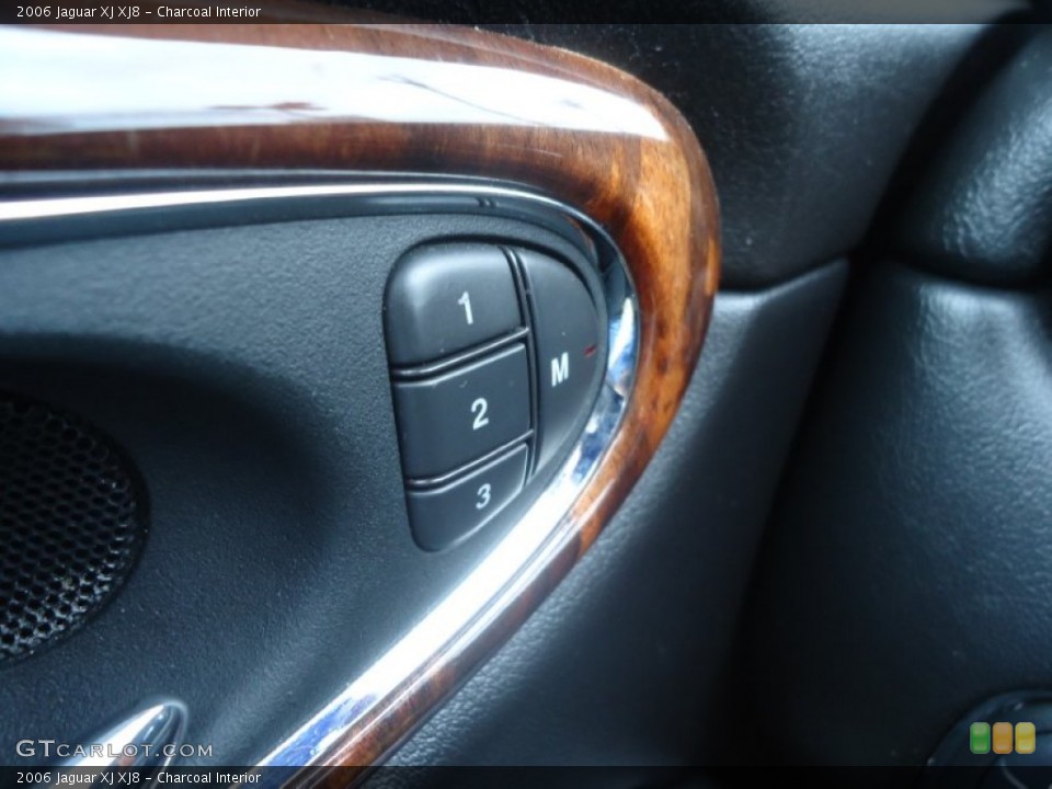 Charcoal Interior Controls for the 2006 Jaguar XJ XJ8 #72908272