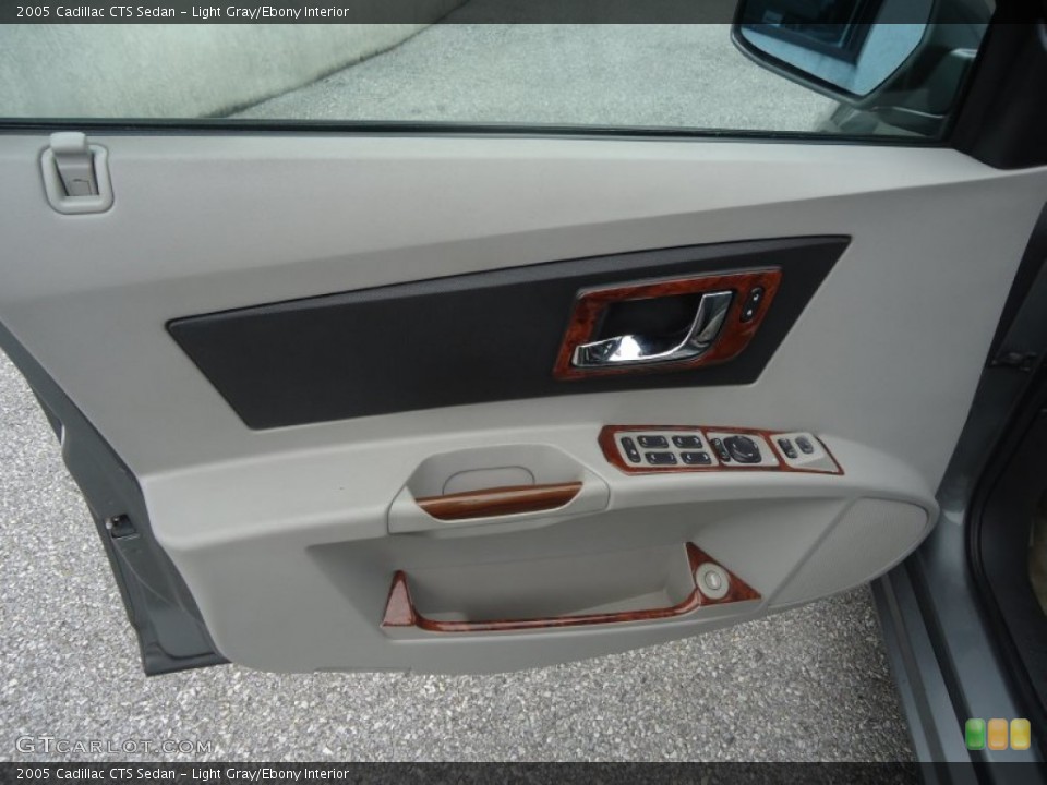 Light Gray/Ebony Interior Door Panel for the 2005 Cadillac CTS Sedan #72908986