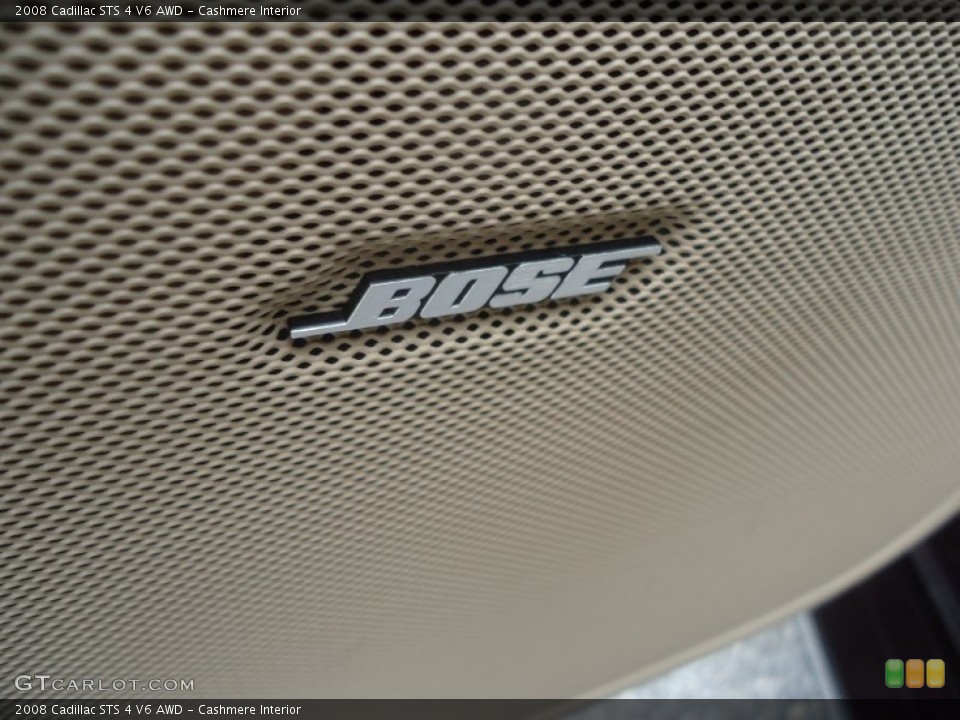Cashmere Interior Audio System for the 2008 Cadillac STS 4 V6 AWD #72910279
