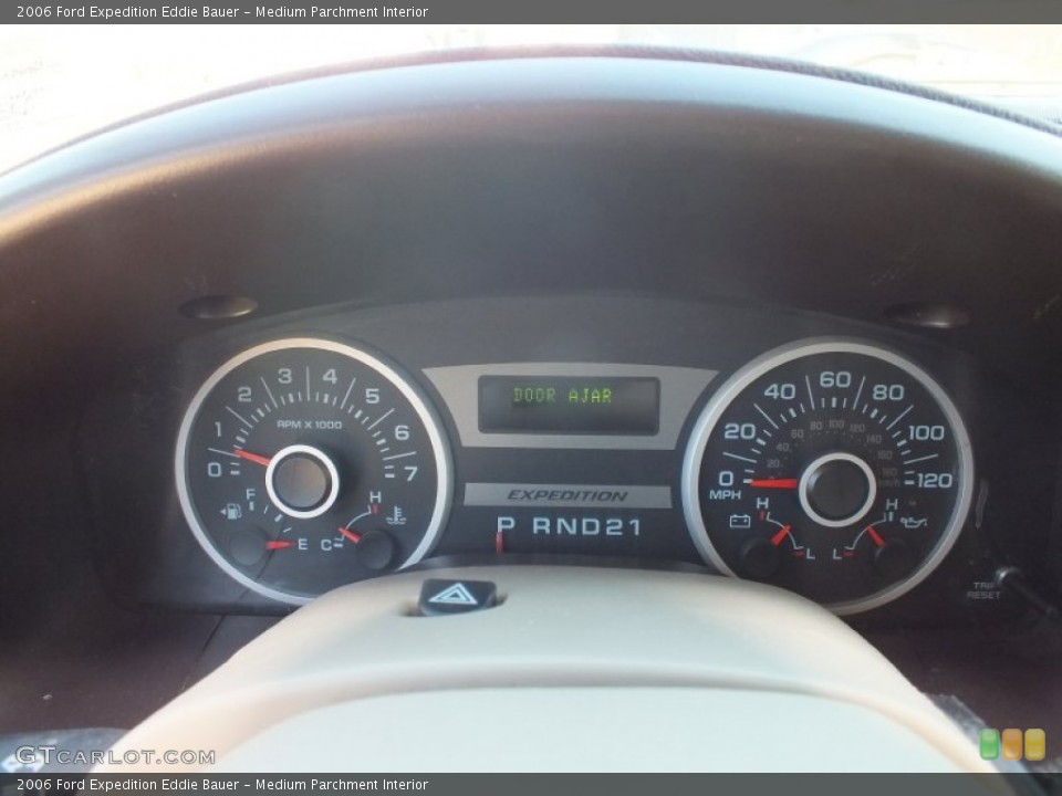 Medium Parchment Interior Gauges for the 2006 Ford Expedition Eddie Bauer #72911055