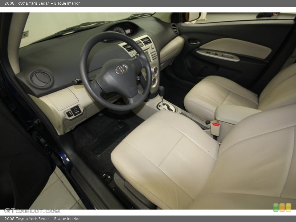 Bisque 2008 Toyota Yaris Interiors