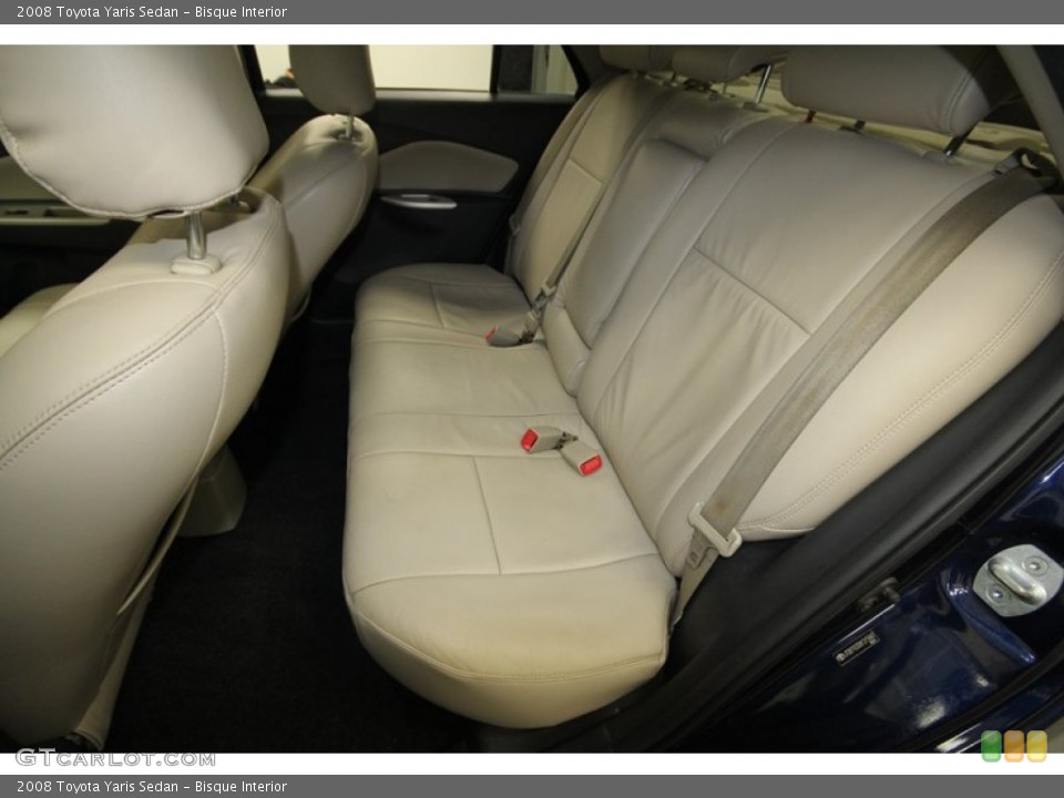 Bisque Interior Rear Seat for the 2008 Toyota Yaris Sedan #72911389