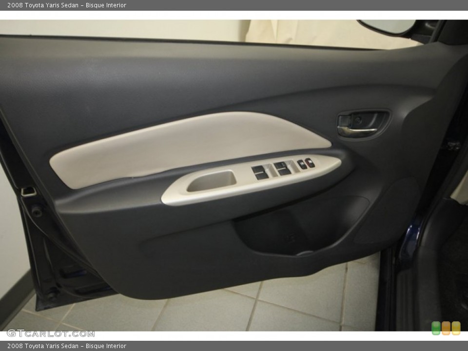 Bisque Interior Door Panel for the 2008 Toyota Yaris Sedan #72911407