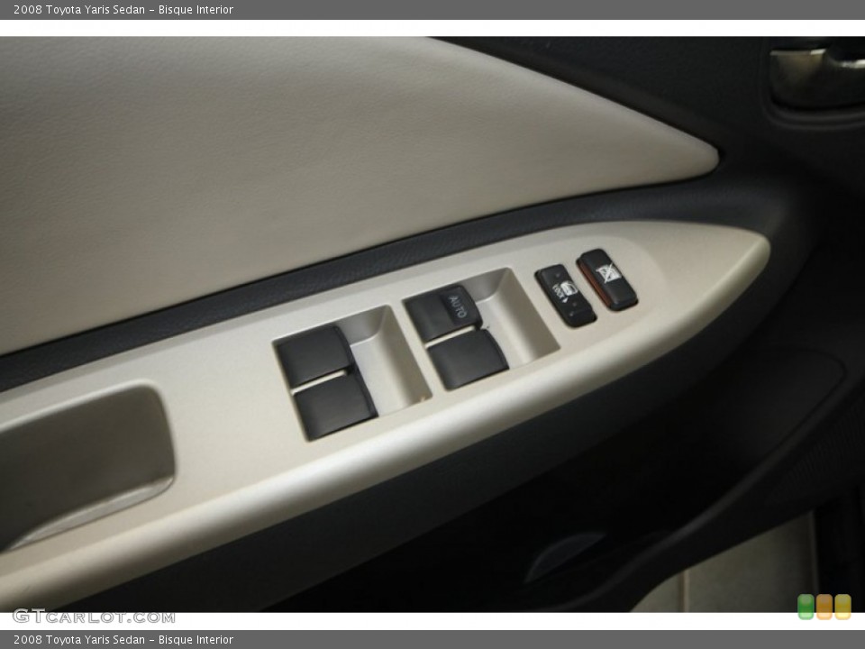 Bisque Interior Controls for the 2008 Toyota Yaris Sedan #72911428