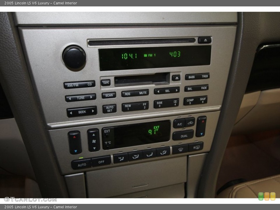 Camel Interior Audio System for the 2005 Lincoln LS V6 Luxury #72912283
