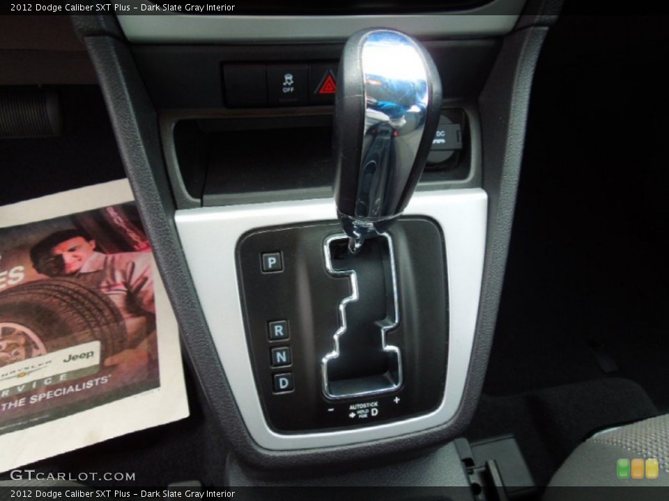 Dark Slate Gray Interior Transmission for the 2012 Dodge Caliber SXT Plus #72912451