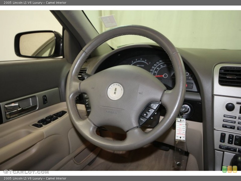Camel Interior Steering Wheel for the 2005 Lincoln LS V6 Luxury #72912484