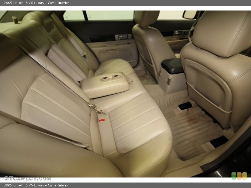 Camel Interior Rear Seat for the 2005 Lincoln LS V6 Luxury #72912559