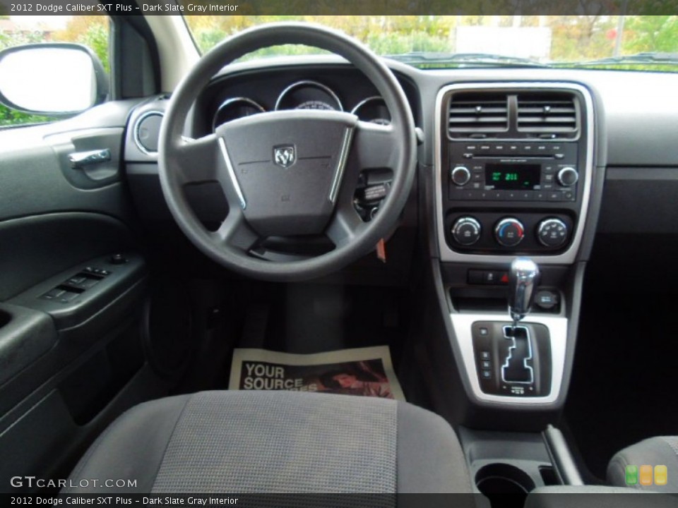Dark Slate Gray Interior Dashboard for the 2012 Dodge Caliber SXT Plus #72912565