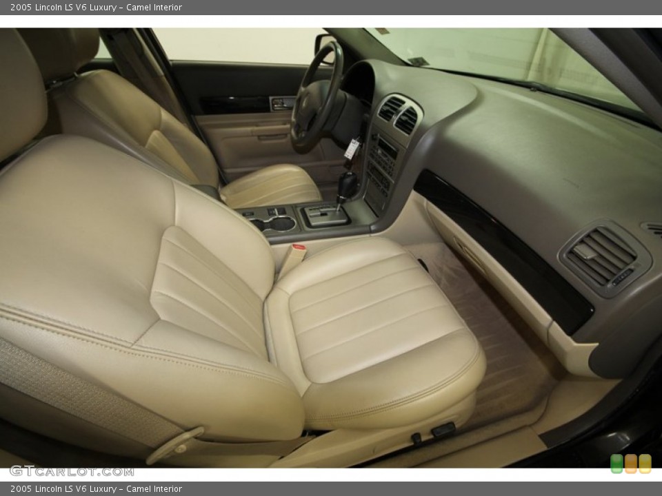 Camel Interior Front Seat for the 2005 Lincoln LS V6 Luxury #72912617