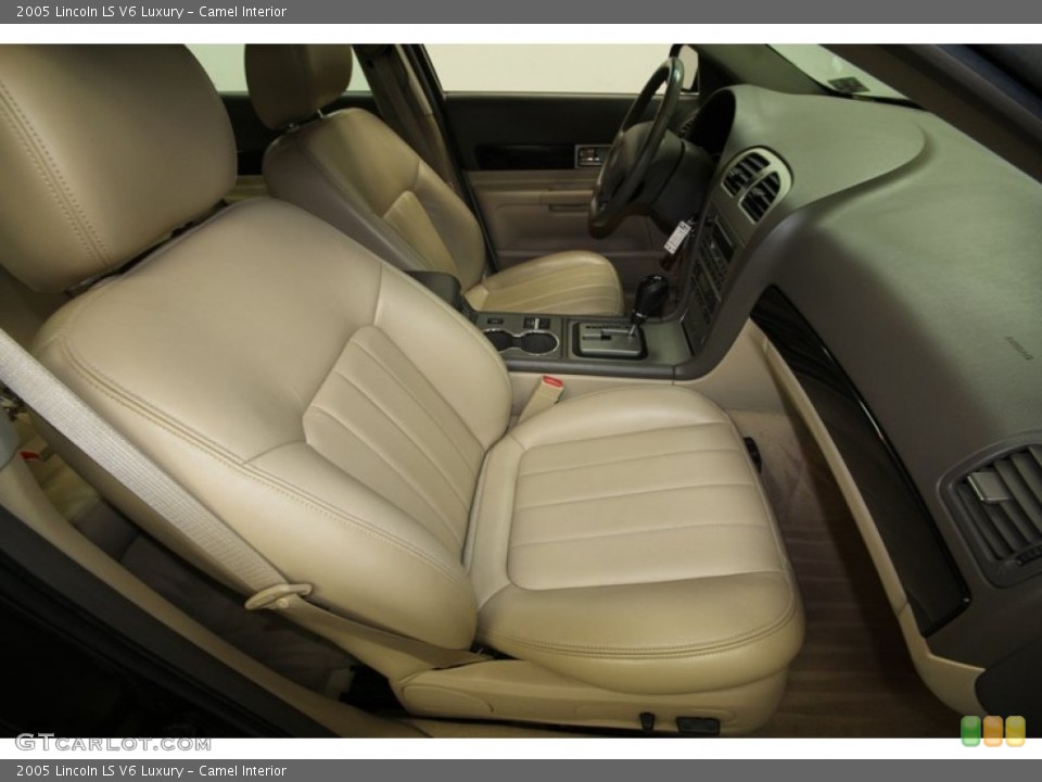Camel Interior Front Seat for the 2005 Lincoln LS V6 Luxury #72912702