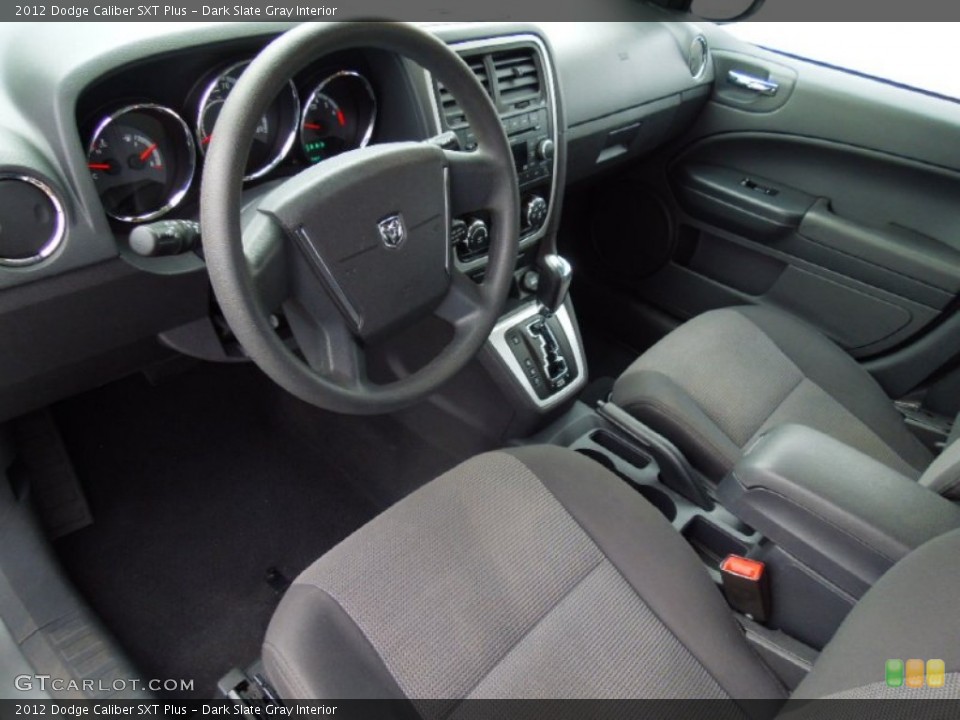 Dark Slate Gray 2012 Dodge Caliber Interiors