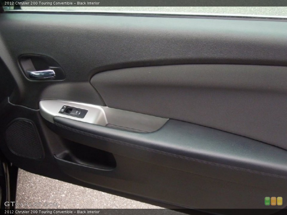 Black Interior Door Panel for the 2012 Chrysler 200 Touring Convertible #72913906