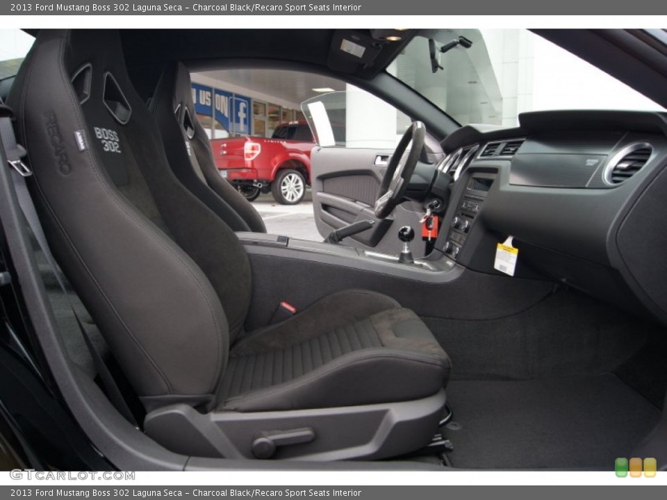 Charcoal Black/Recaro Sport Seats Interior Photo for the 2013 Ford Mustang Boss 302 Laguna Seca #72914049