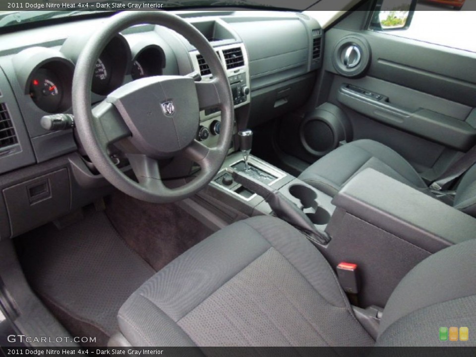 Dark Slate Gray Interior Prime Interior for the 2011 Dodge Nitro Heat 4x4 #72914758