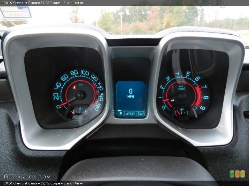 Black Interior Gauges for the 2010 Chevrolet Camaro SS/RS Coupe #72916798