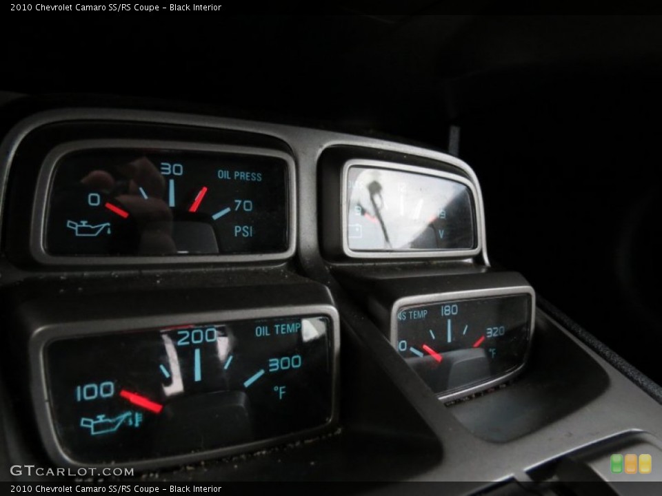 Black Interior Gauges for the 2010 Chevrolet Camaro SS/RS Coupe #72916858
