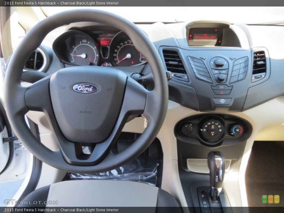 Charcoal Black/Light Stone Interior Photo for the 2013 Ford Fiesta S Hatchback #72916918