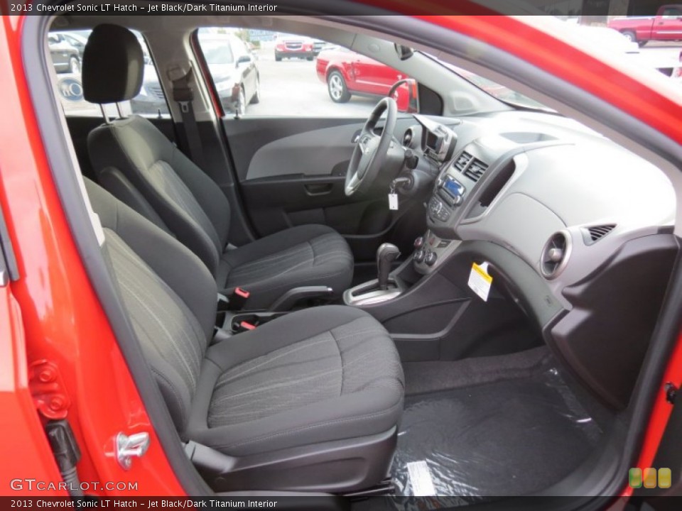 Jet Black/Dark Titanium Interior Photo for the 2013 Chevrolet Sonic LT Hatch #72918142