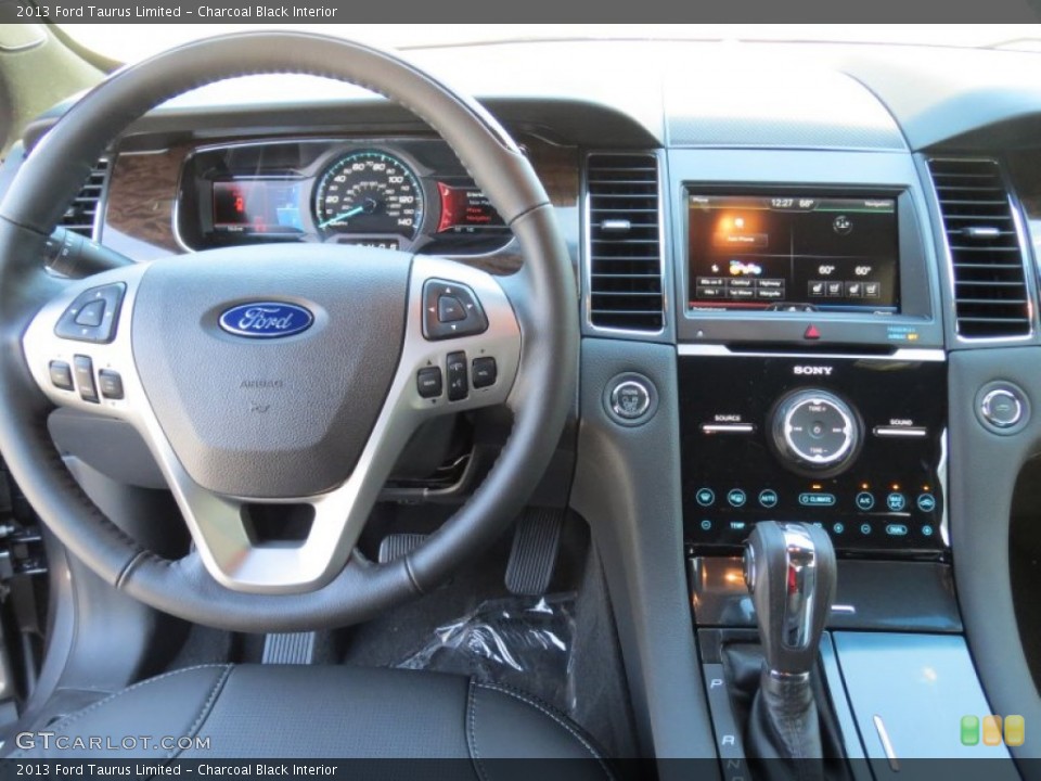Charcoal Black Interior Dashboard for the 2013 Ford Taurus Limited #72918464