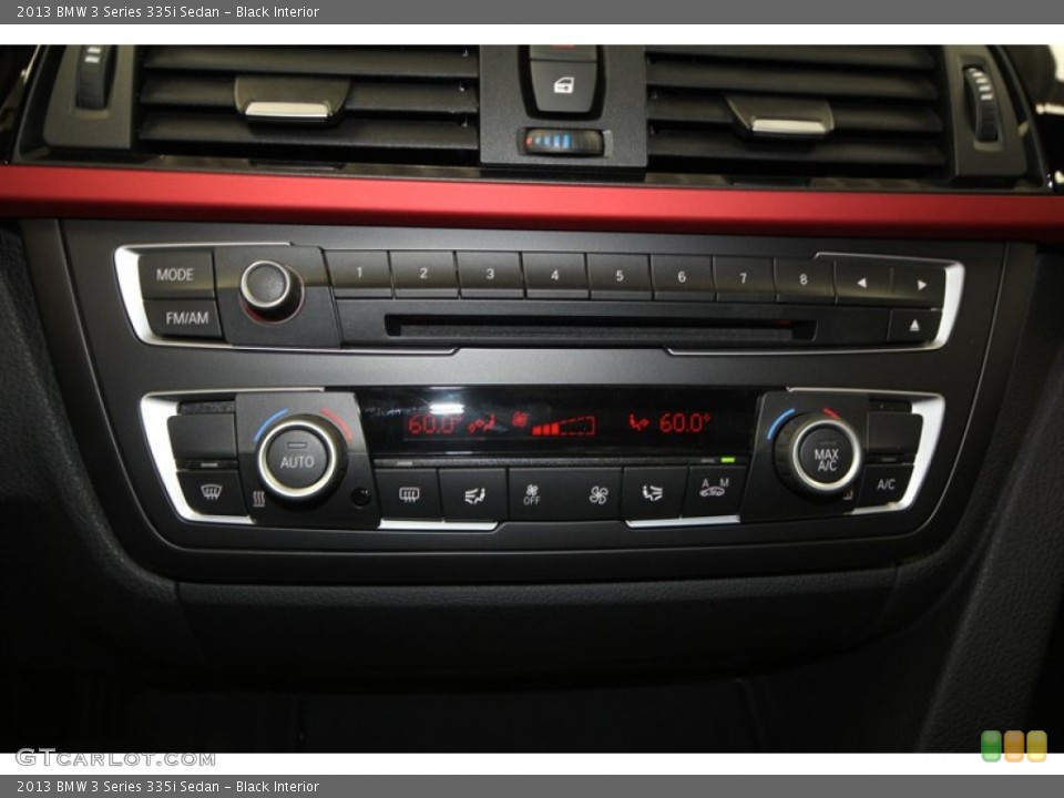 Black Interior Controls for the 2013 BMW 3 Series 335i Sedan #72918812
