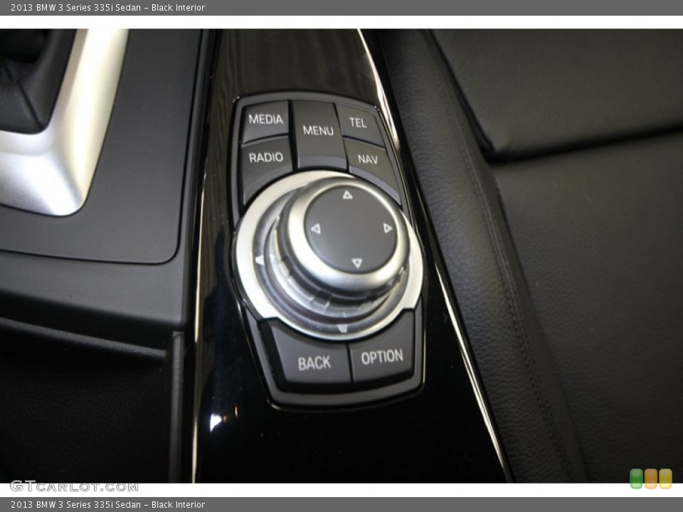 Black Interior Controls for the 2013 BMW 3 Series 335i Sedan #72918855