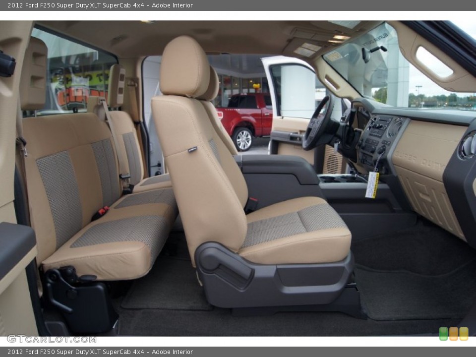 Adobe Interior Photo for the 2012 Ford F250 Super Duty XLT SuperCab 4x4 #72919783