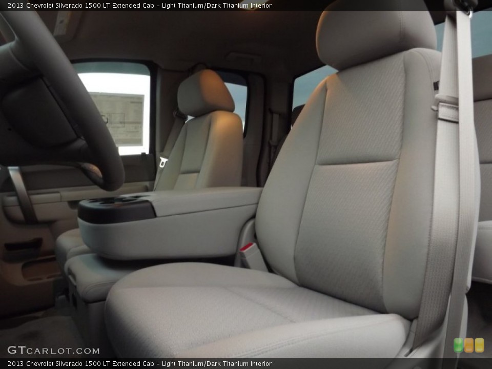 Light Titanium/Dark Titanium Interior Photo for the 2013 Chevrolet Silverado 1500 LT Extended Cab #72921742