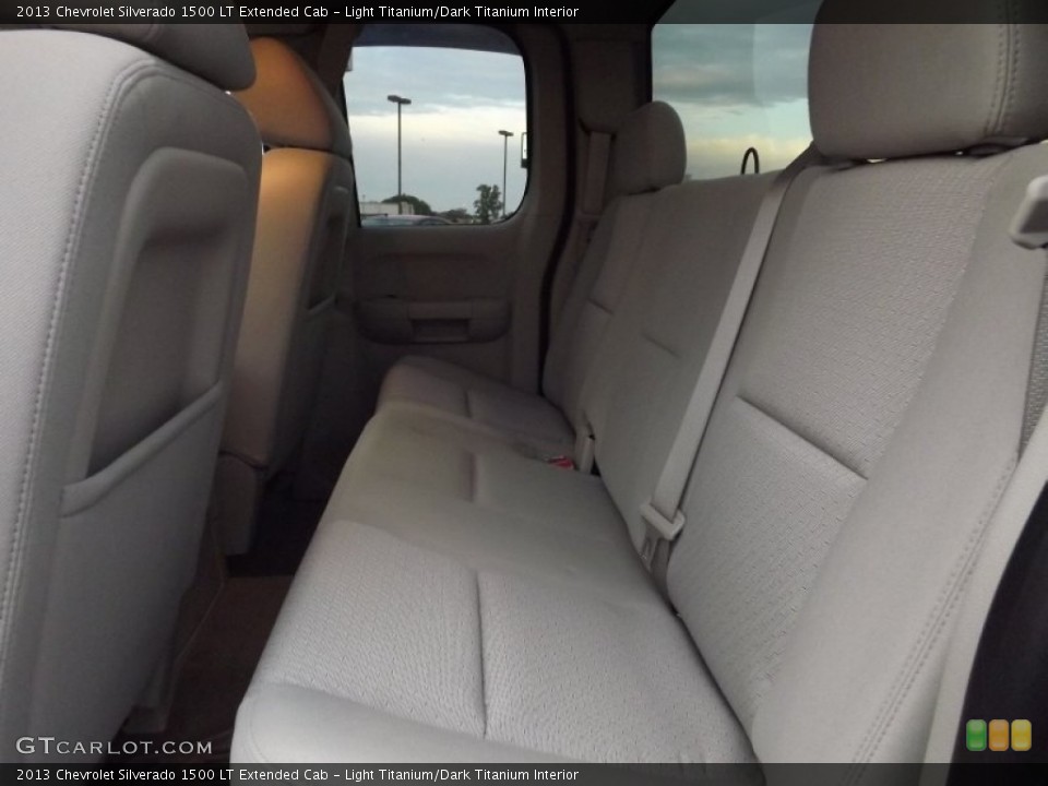 Light Titanium/Dark Titanium Interior Rear Seat for the 2013 Chevrolet Silverado 1500 LT Extended Cab #72921764