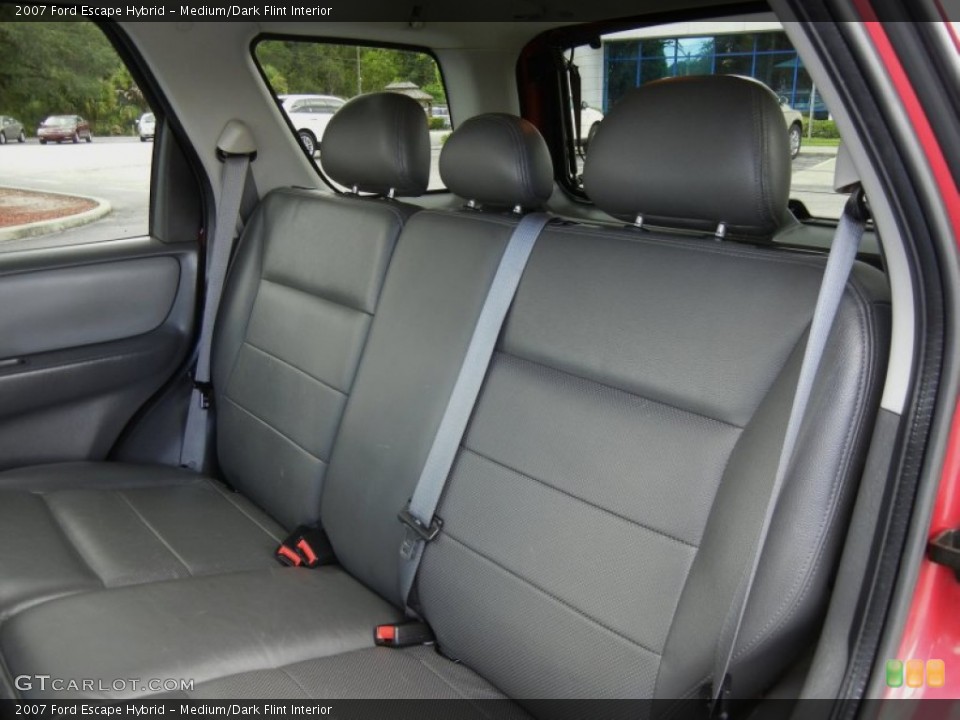 Medium/Dark Flint Interior Rear Seat for the 2007 Ford Escape Hybrid #72923758