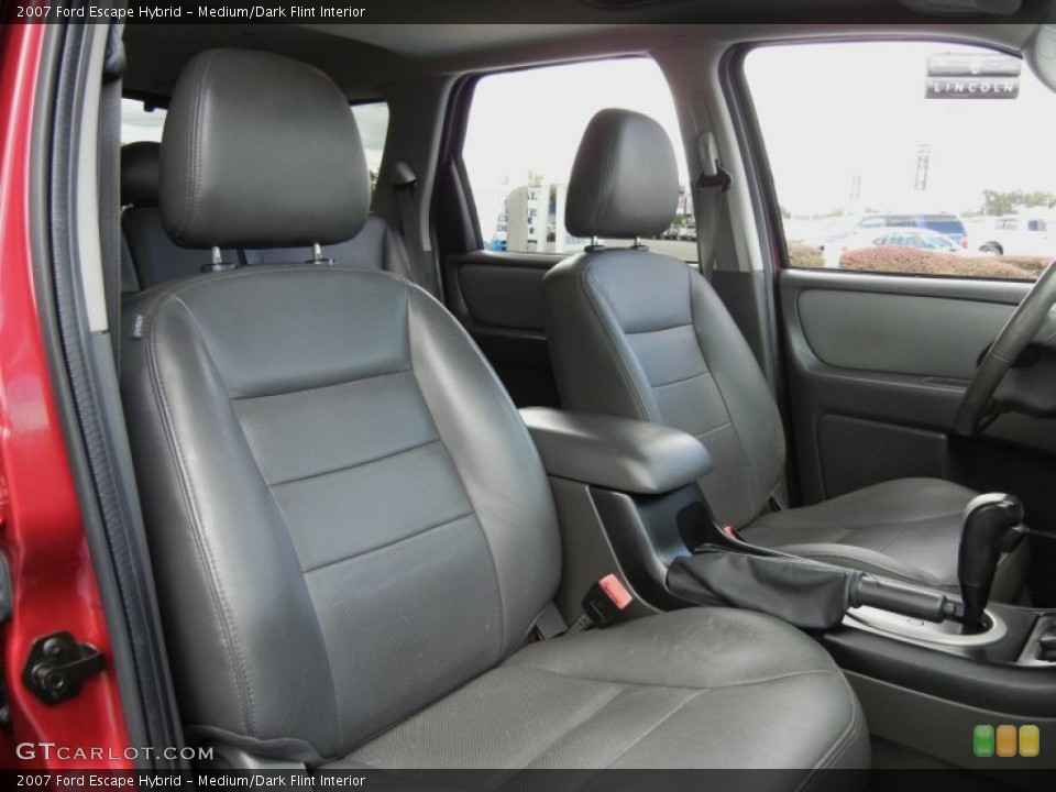 Medium/Dark Flint Interior Front Seat for the 2007 Ford Escape Hybrid #72923800