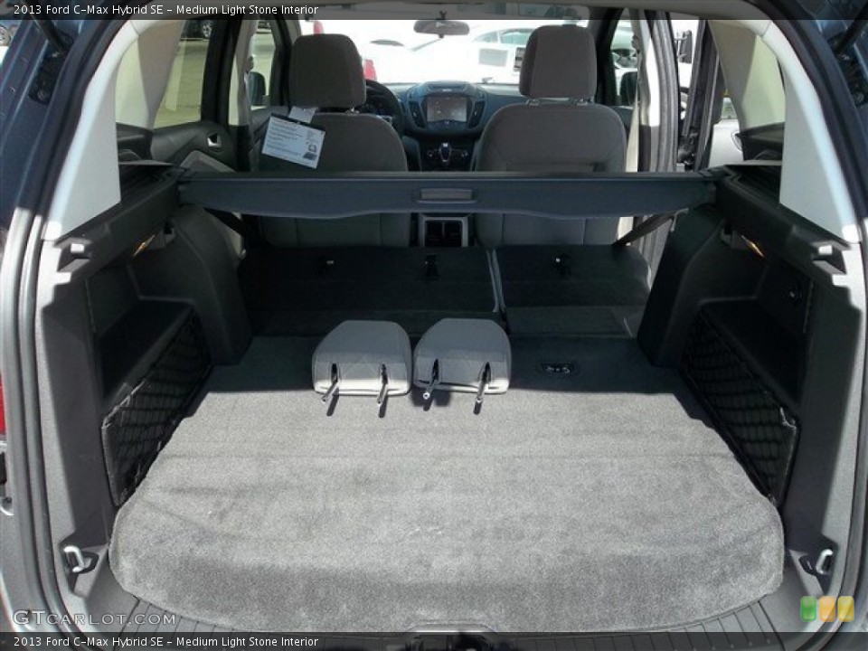 Medium Light Stone Interior Trunk for the 2013 Ford C-Max Hybrid SE #72926227