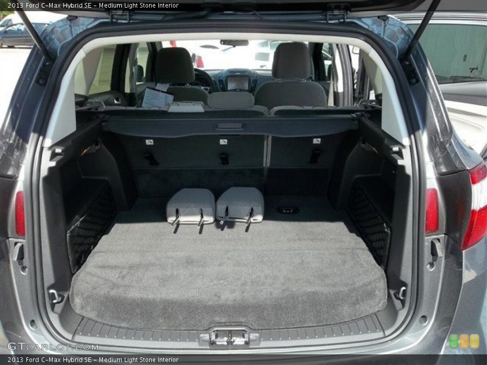 Medium Light Stone Interior Trunk for the 2013 Ford C-Max Hybrid SE #72926248