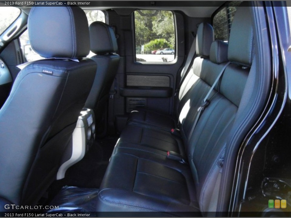 Black Interior Photo for the 2013 Ford F150 Lariat SuperCab #72927598