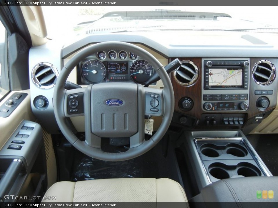 Adobe Interior Dashboard for the 2012 Ford F350 Super Duty Lariat Crew Cab 4x4 #72929448