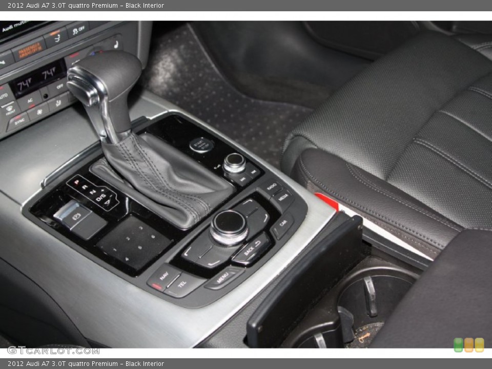 Black Interior Transmission for the 2012 Audi A7 3.0T quattro Premium #72931727