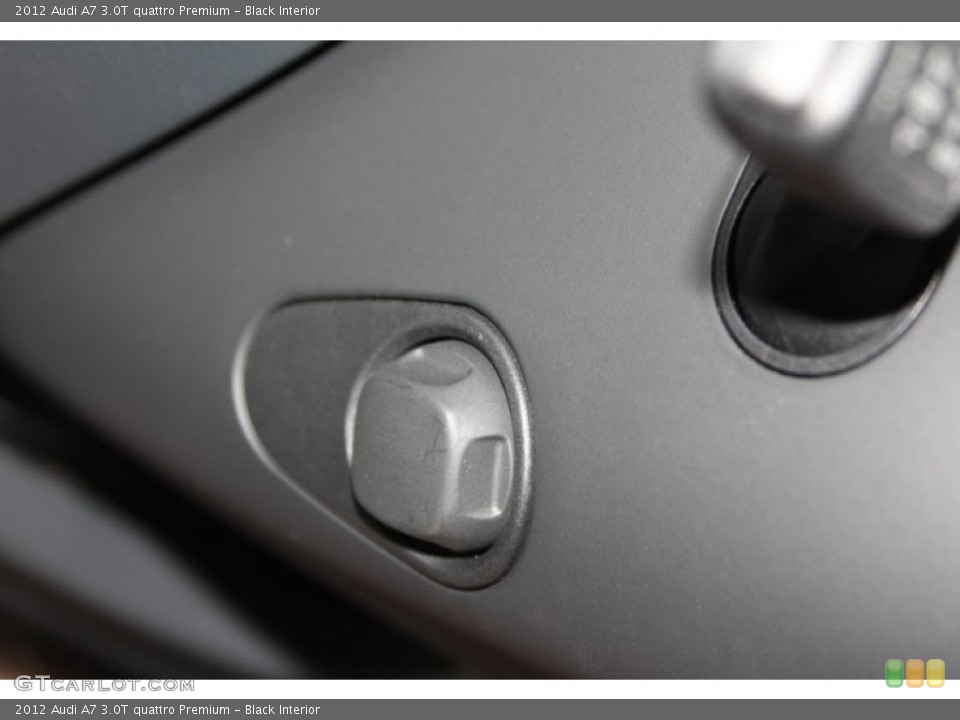 Black Interior Controls for the 2012 Audi A7 3.0T quattro Premium #72932164