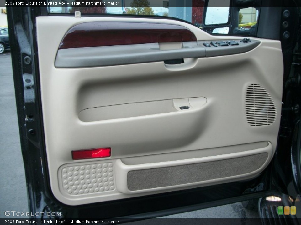 Medium Parchment Interior Door Panel for the 2003 Ford Excursion Limited 4x4 #72932437