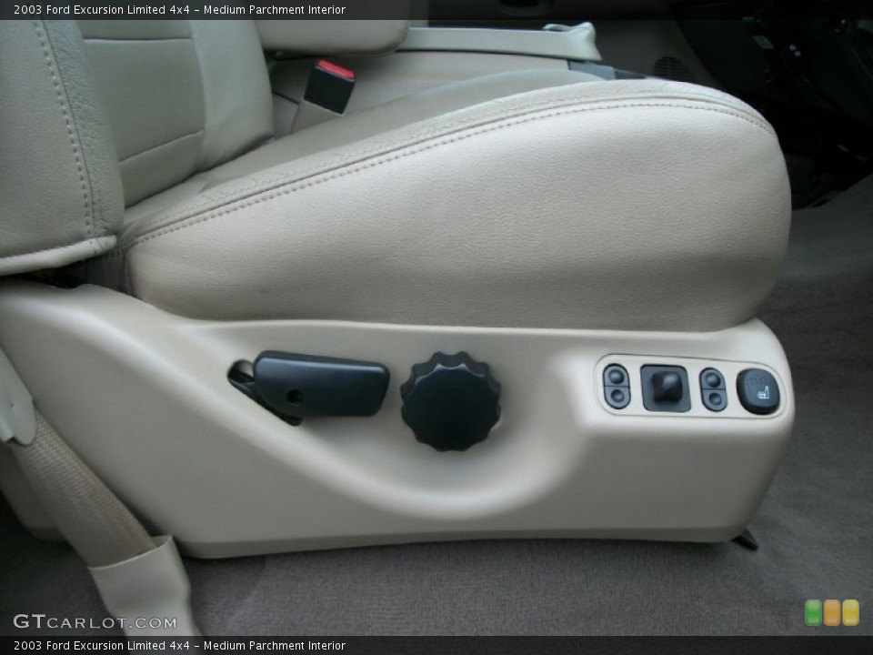 Medium Parchment Interior Controls for the 2003 Ford Excursion Limited 4x4 #72932518