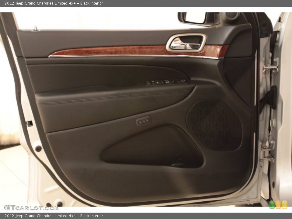 Black Interior Door Panel for the 2012 Jeep Grand Cherokee Limited 4x4 #72935341